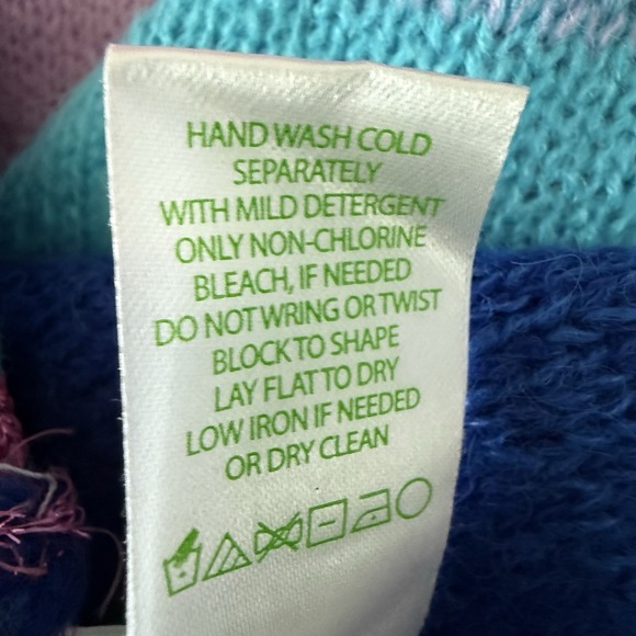 Lilly Pulitzer Hali Ombre Rainbow Sweater Womens Small Colorful Vacation Travel - Picture 7 of 9